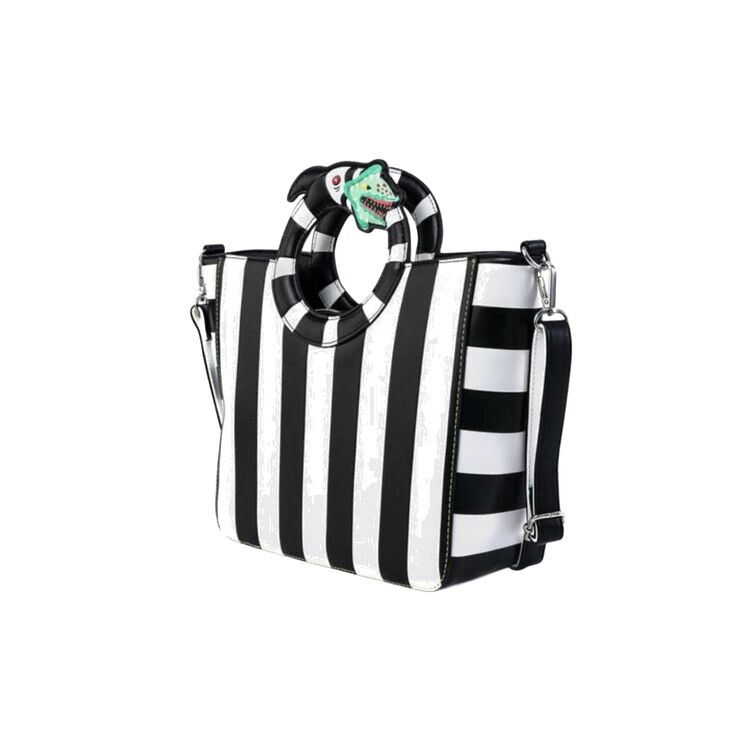 Product Loungefly Beetlejuice Sandworm Handle Crossbody Bag image