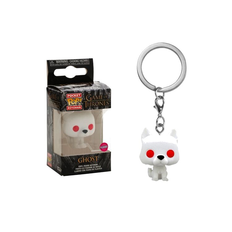 Product Funko Pocket Pop! Game Of Thrones Ghost Flocked (Special Edition) image