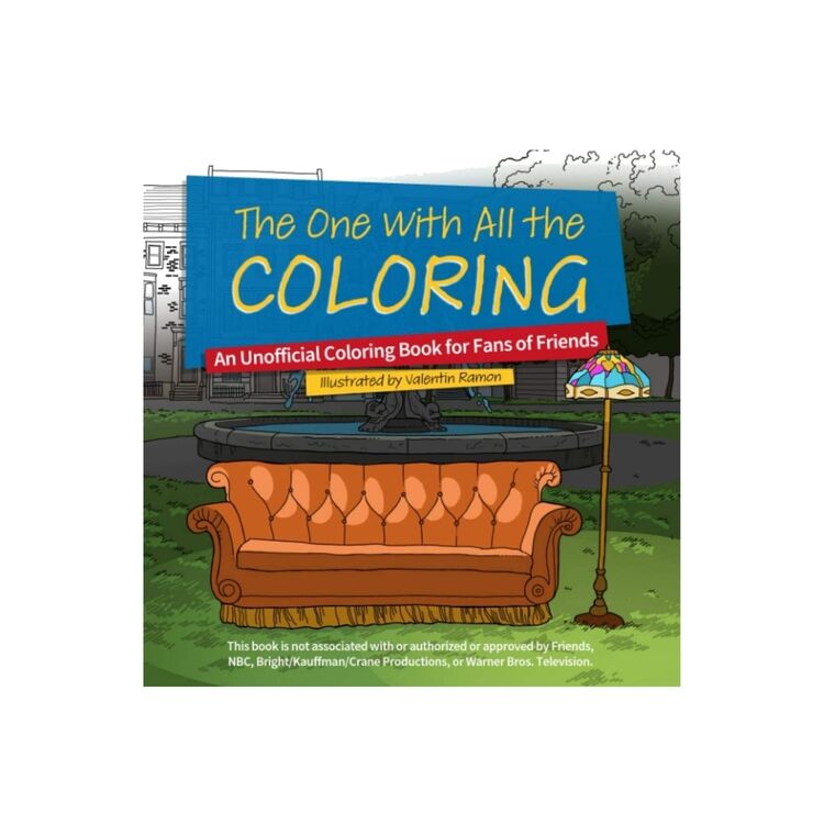 Product The One With All The Coloring : An Unofficial Coloring Book for Fans of Friends image