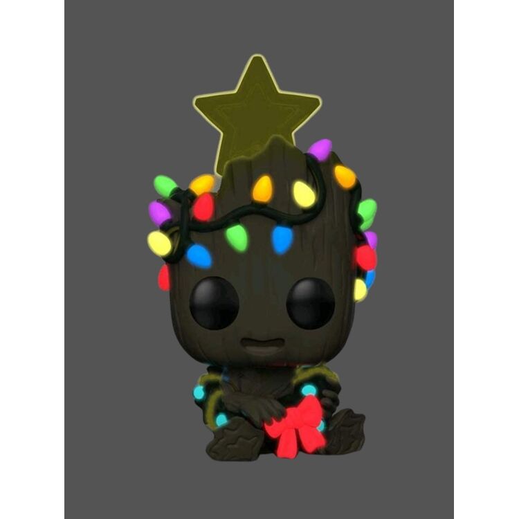 Product Funko Pop! Marvel Holiday Christmas Groot GITD(Special Edition) image