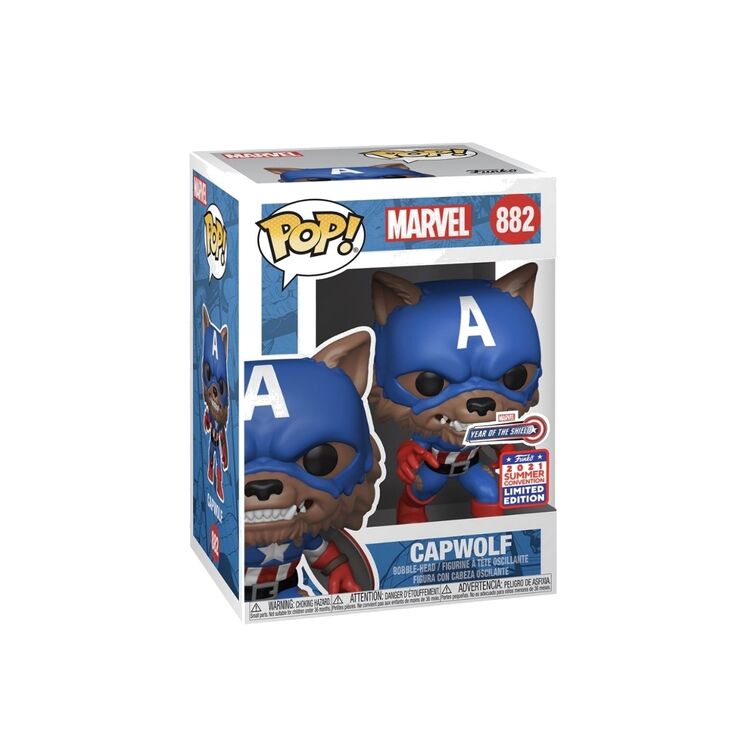 Product Funko Pop! Marvel Capwolf (SDCC21) image