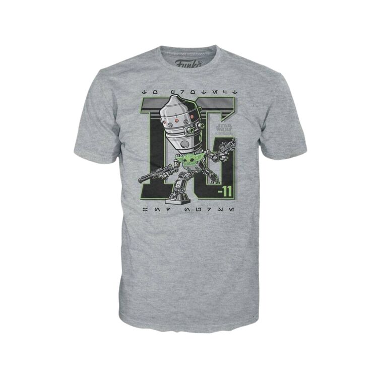 Product Star Wars The Mandalorian Pop! & Tee Box Child In Satchel Assortment image