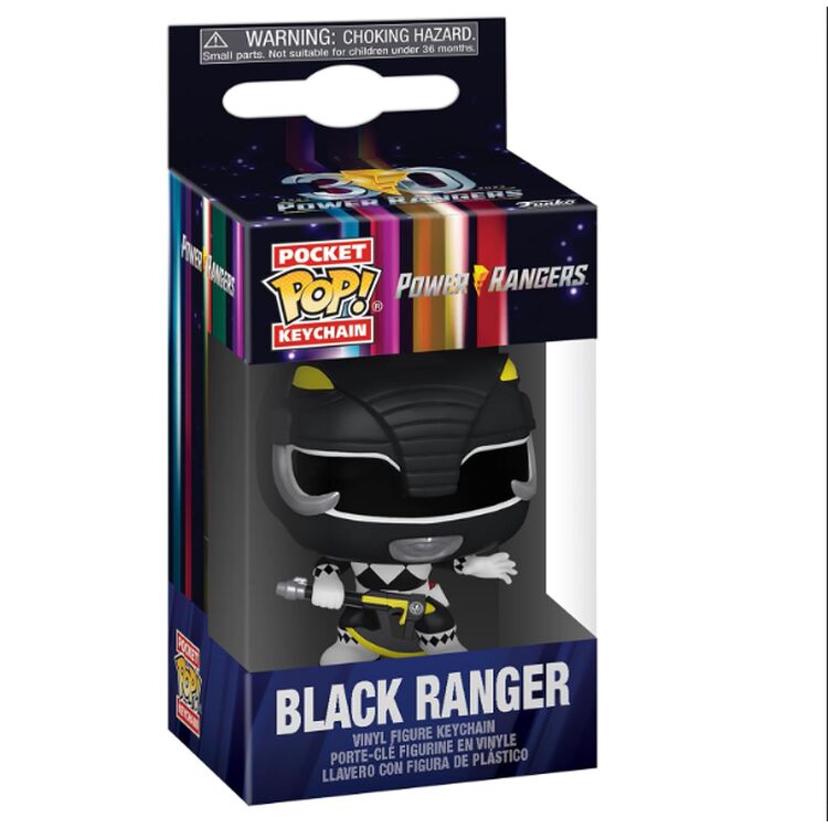 Product Μπρελόκ Funko Pocket Pop! Power Rangers Black Ranger image