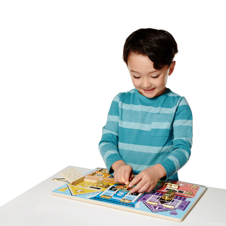 Product Melissa & Doug Bloackables: Latches Board Game (6075185) image