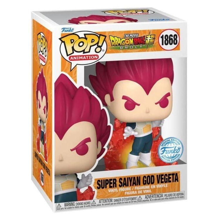 Funko Pop! Dragon Ball Super: Broly Super Saiyan God Vegeta