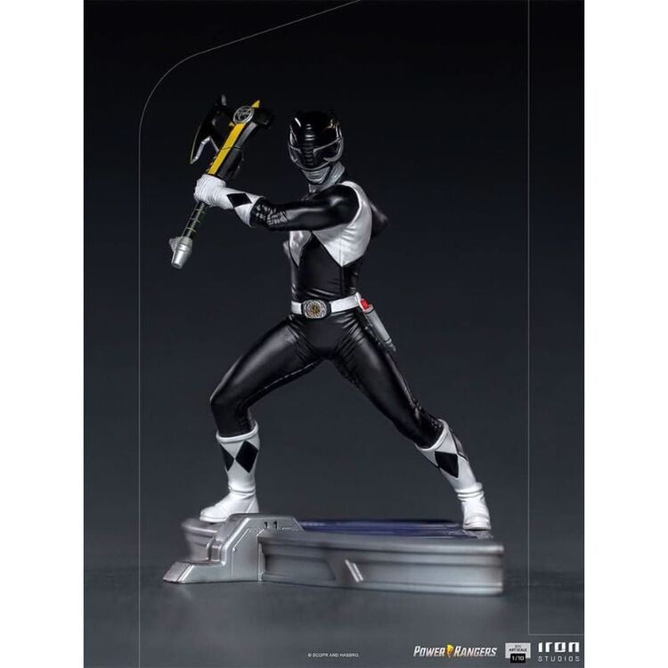 Product Iron Studios BDS: Power Rangers - Black Ranger Art Scale Statue (1/10) (POWRAN46221-10) image