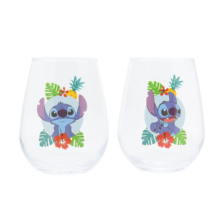 Product Disney Stitch Set of 2 Glasses image
