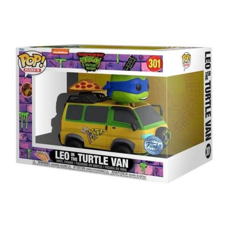 Product Φιγούρα Funko Pop! Teenage Mutant Ninja Turtles Leonardo In Van (Special Edition) image