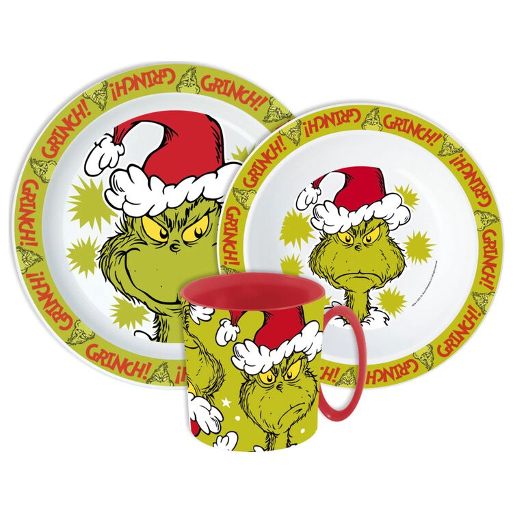 Product Σετ Φαγητού The Grinch Christmas Mischief Dinner Set image