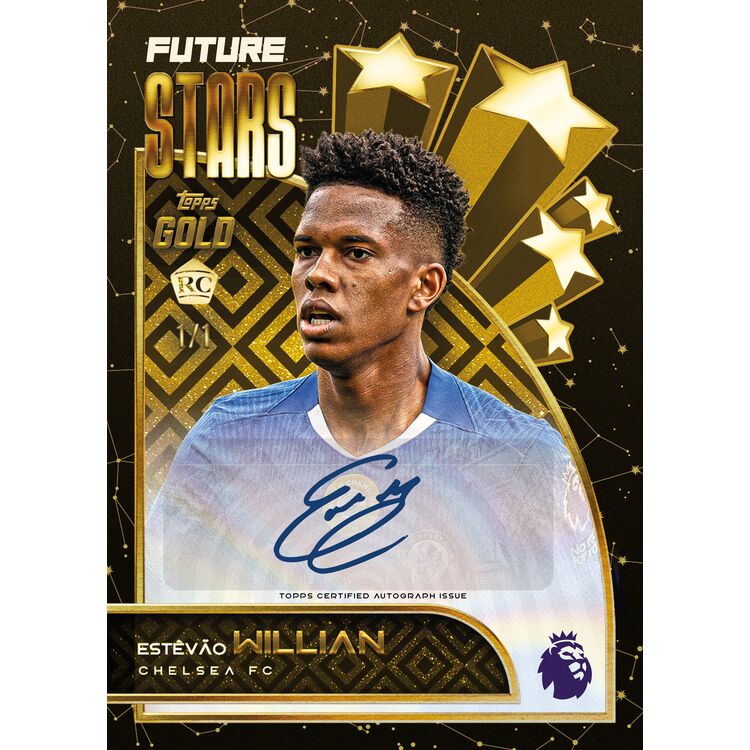 Product Topps 2025-26 Gold EPL Soccer Hobby Box image