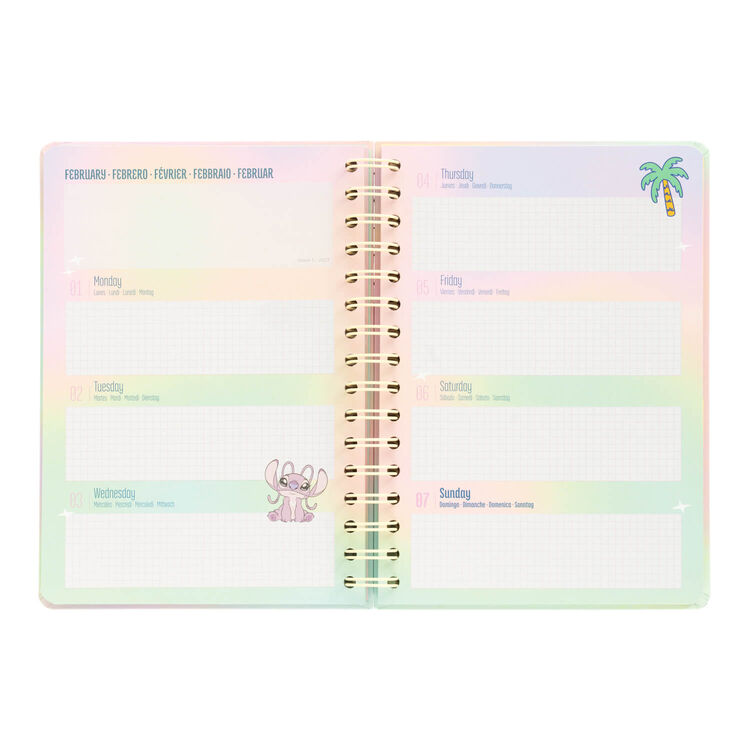 Product Ημερολόγιο Stitch and Angel Weekly Planner 2026/2027 image