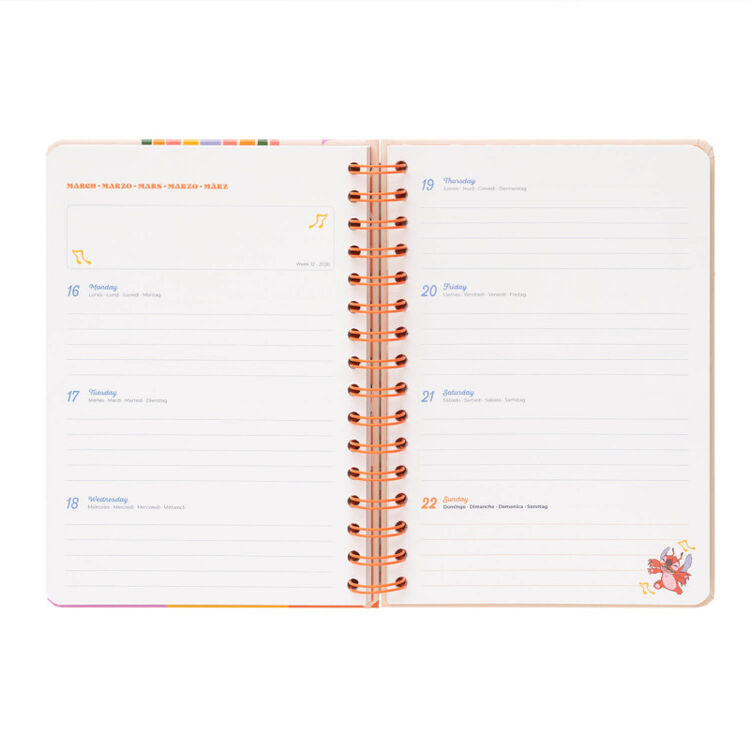 Product Calendar Disney Lilo and Stitch 12 Month 2025-2026 image