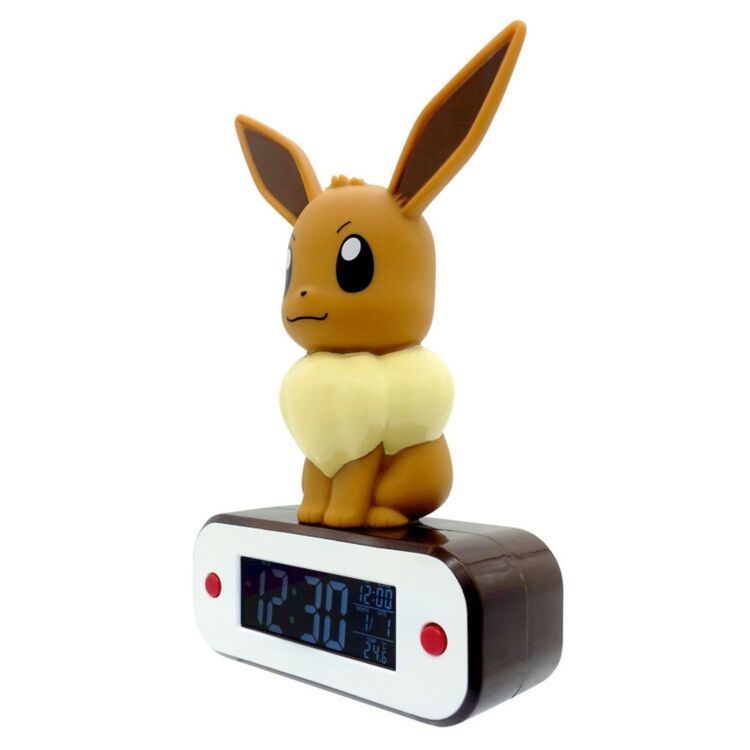 Product Pokemon Eevee Alarm Clock With Light image