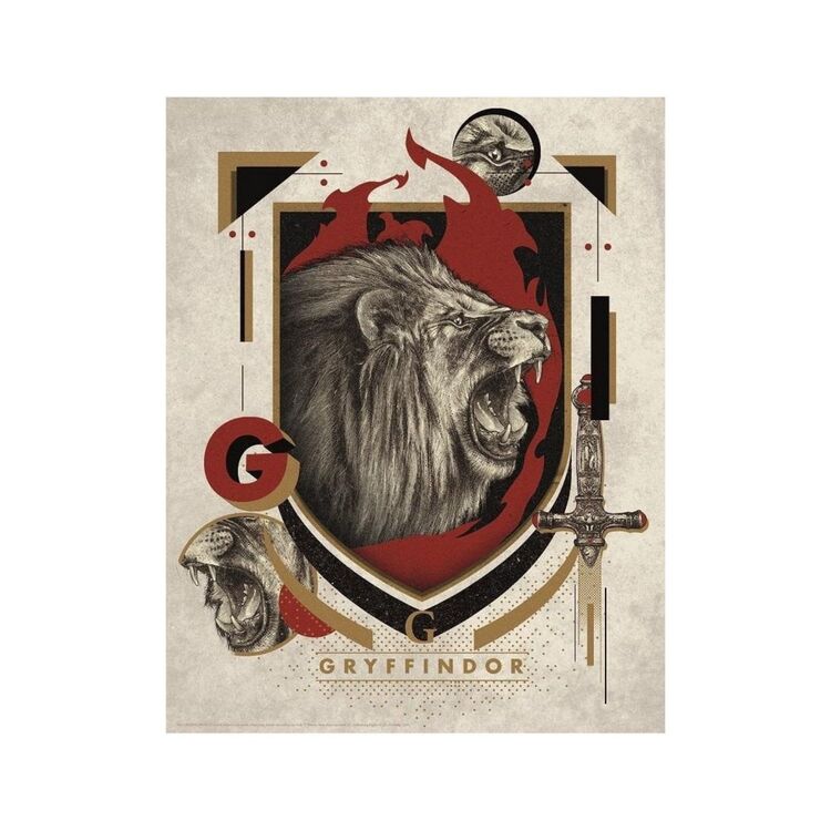 Product Harry Potter Gryffindor Art Print image