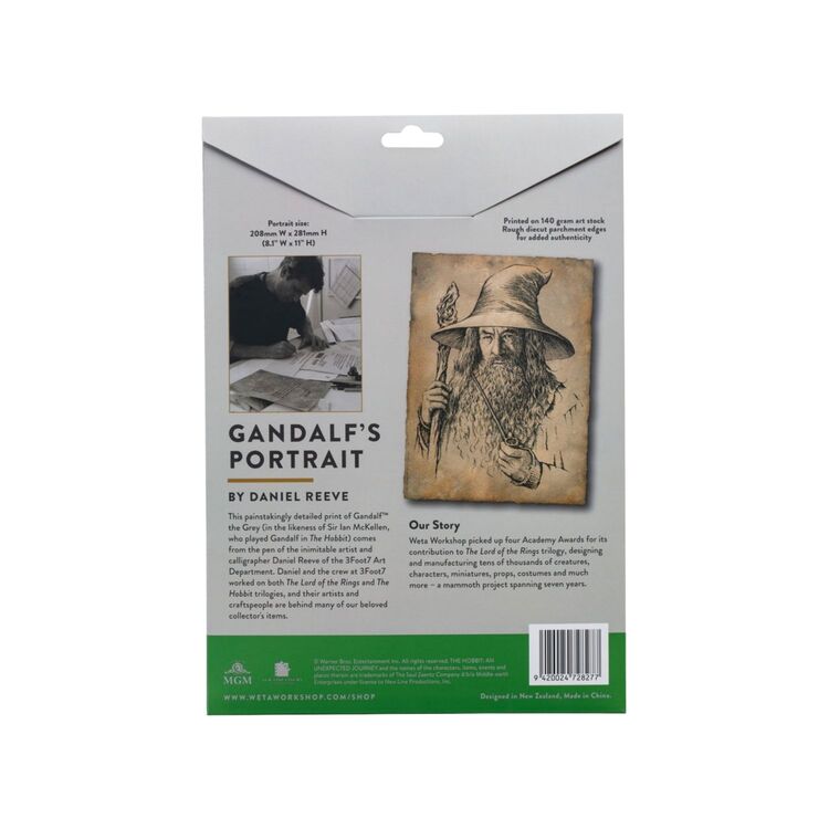 Product The Hobbit Art Print Portrait of Gandalf the Grey image