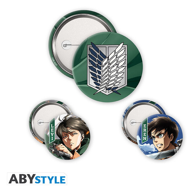 Product Attack On Titan Badge Pack image