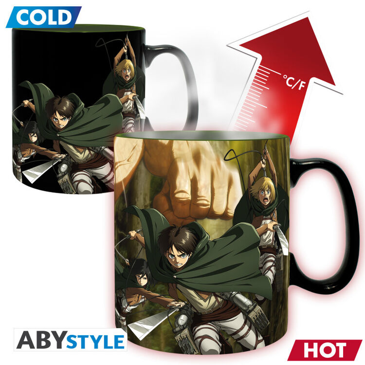 Product Attack On Titan Heat Change Mug image