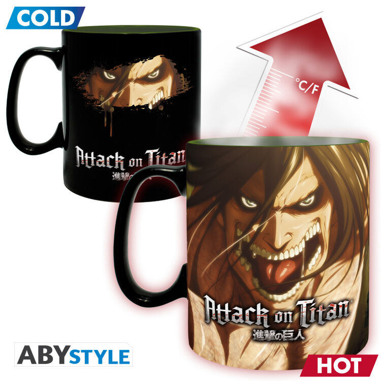 Product Attack On Titan Heat Change Mug image