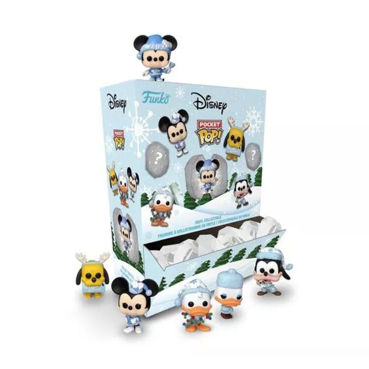 Product Φιγούρα Funko Pocket Pop! Capsule: Disney Holidays -Mickey Mouse, Minnie Mouse, Donald Duck, Daisy 1τμχ Τυχαία Επιλογή image