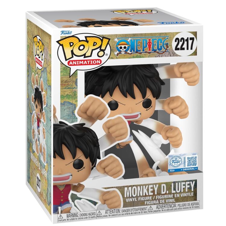 Product Φιγούρα Funko Pop! One Piece - Monkey D. Luffy (Gum Gum Gatling) (Special Edition) image
