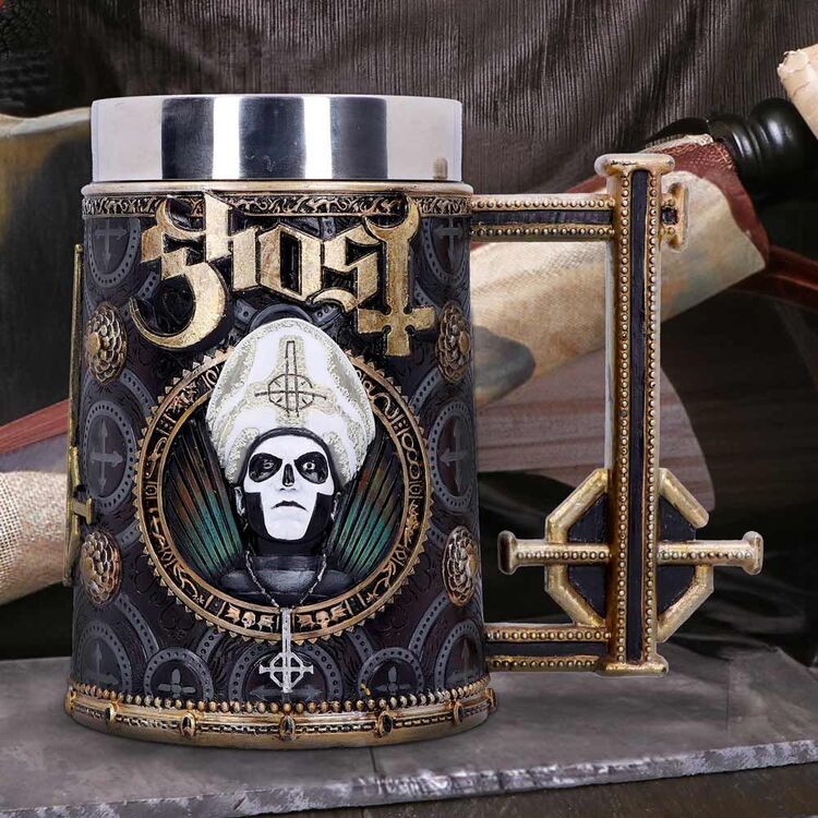 Product Nemesis Now: Ghost Meliora - Papa Emeritus III Tankard (15.5cm) image