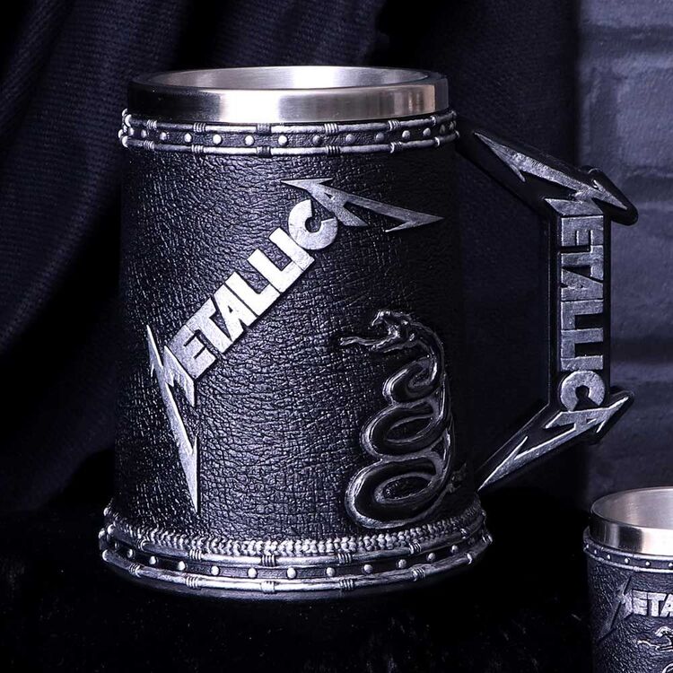 Product Nemesis Now: Metallica - The Black Album Tankard (16cm) image