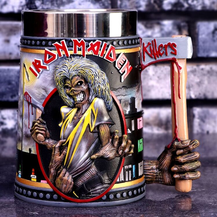 Product Ποτήρι Μπύρας Nemesis Now: Iron Maiden Killers Tankard (15.5cm) image