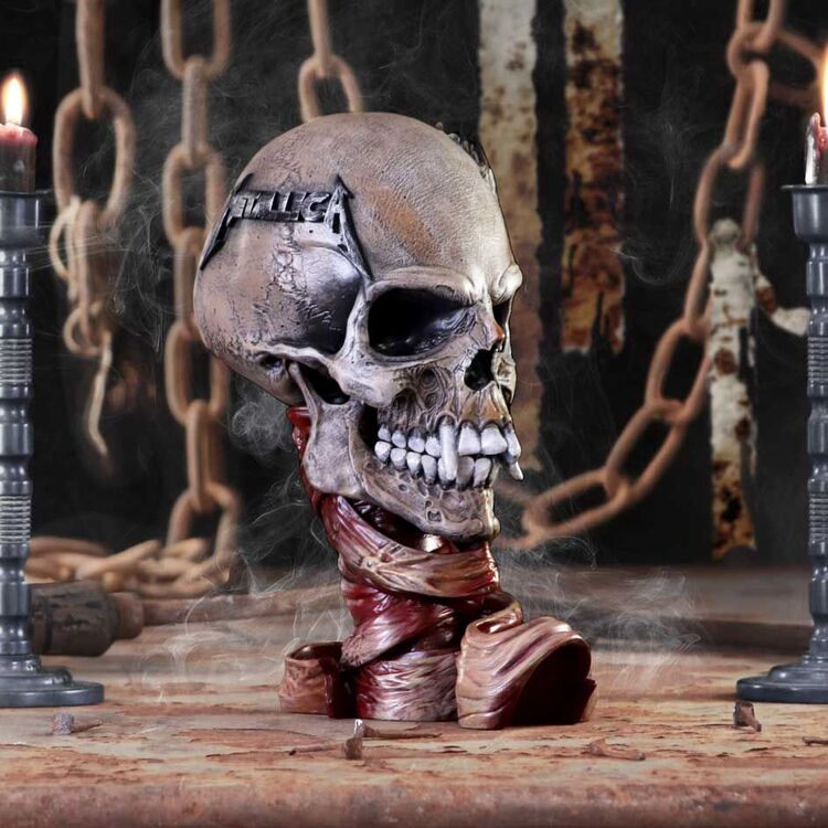 Product Φιγούρα Nemesis Now: Metallica - Pushead Skull Figure(23.5cm) image