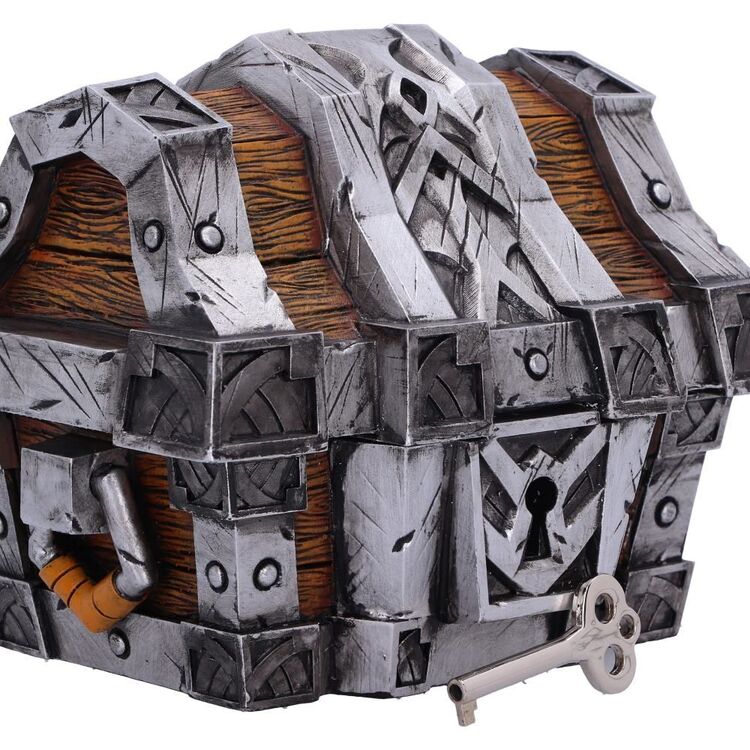 Product Φιγούρα Nemesis Now: World of Warcraft - Silverbound Treasure Chest Box (13cm) image