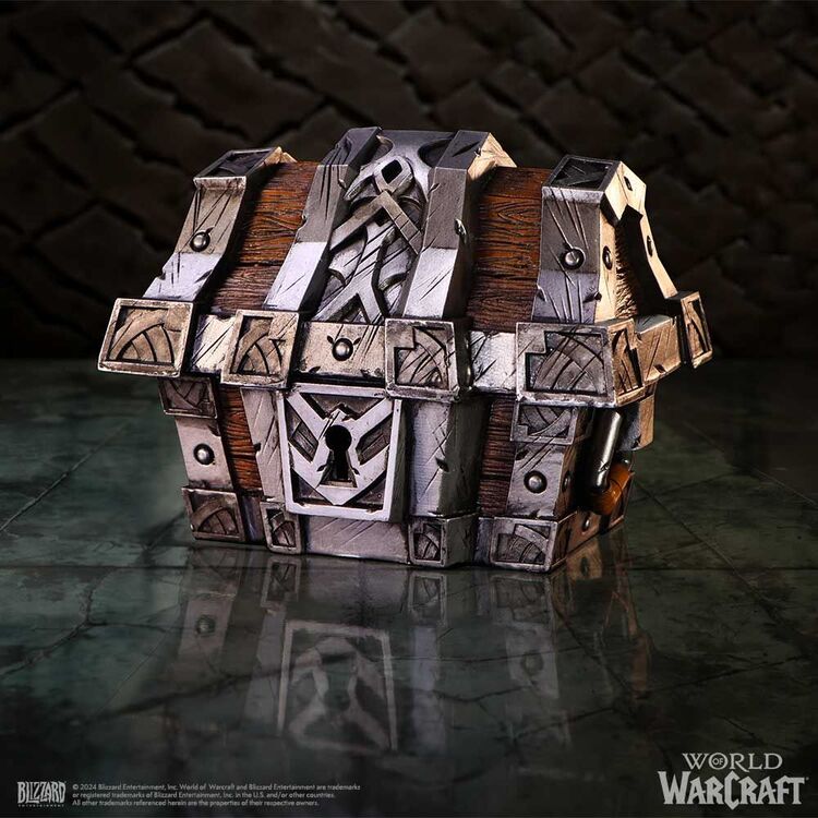 Product Φιγούρα Nemesis Now: World of Warcraft - Silverbound Treasure Chest Box (13cm) image