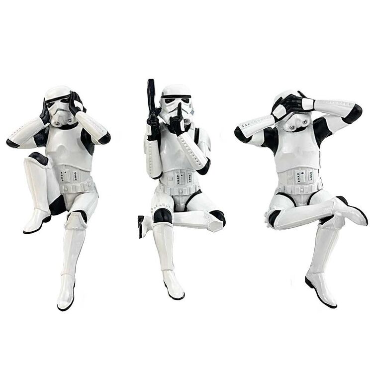 Product Φιγούρες Star Wars Three Wise Sitting Stormtroopers image