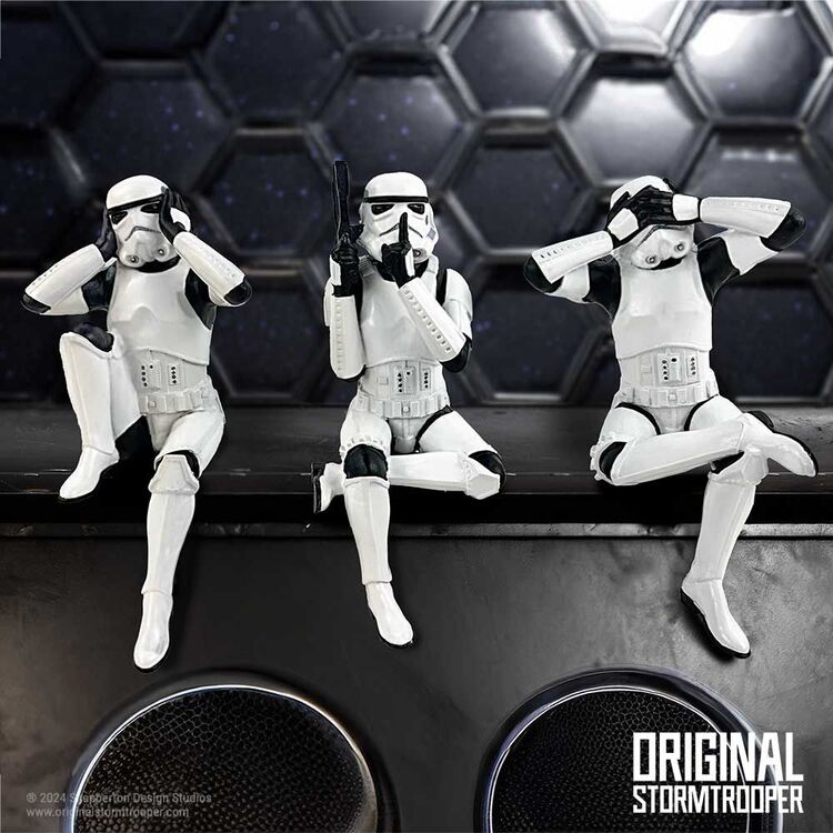 Product Φιγούρες Star Wars Three Wise Sitting Stormtroopers image