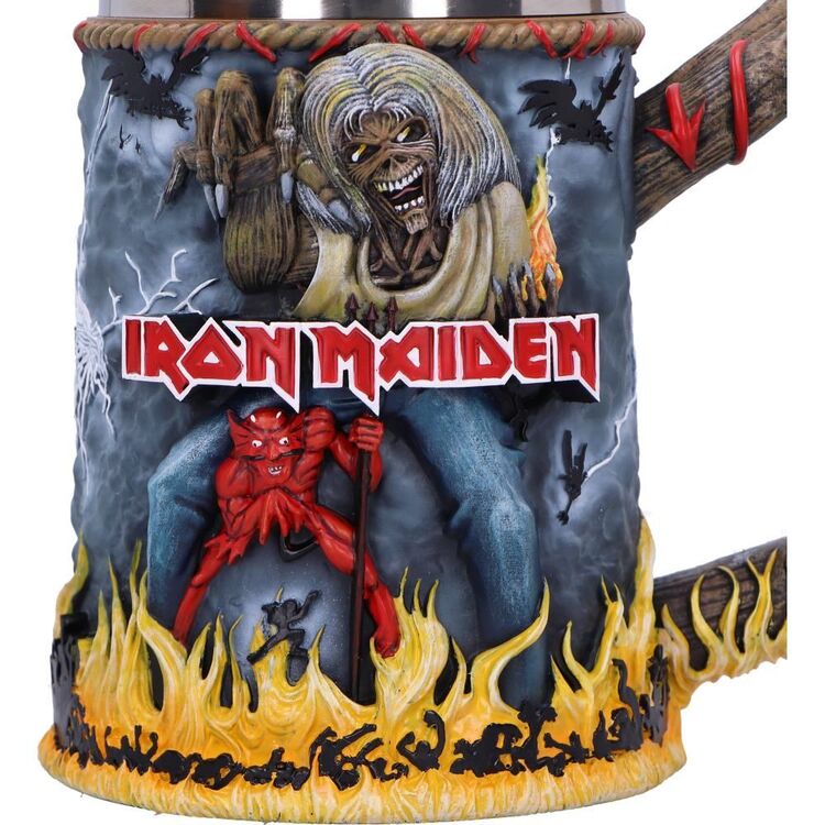 Product Ποτήρι Μπύρας Nemesis Now: Iron Maiden The Number of the Beast Tankard (16cm) image
