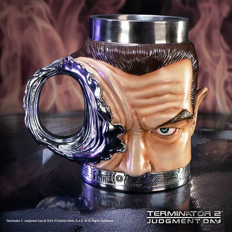 Product Nemesis Now: T-1000 Terminator Tankard (16cm) image