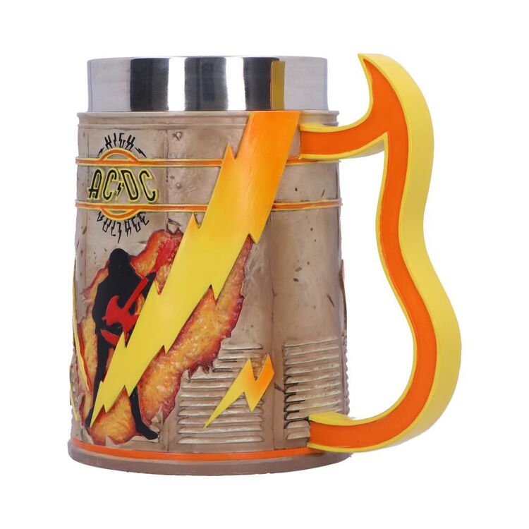 Product Ποτήρι Μπύρας Nemesis Now: ACDC - High Voltage Tankard (B7187C25) image