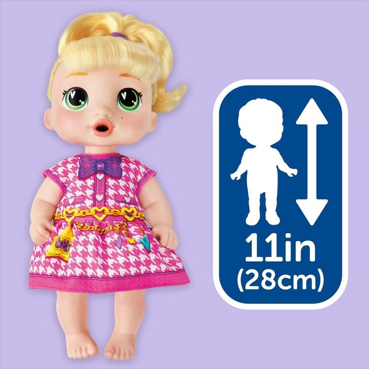 Product Κούκλα Hasbro Baby Alive: Core Nurturing Dolls - Bubbly Tea Party Lala (G0608) image
