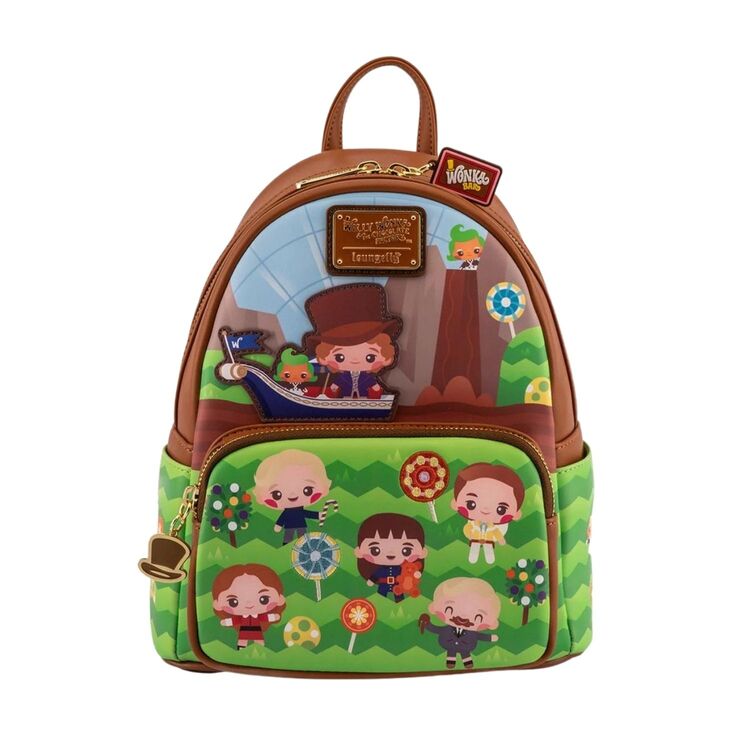 Product Τσάντα Πλάτης Loungefly Charlie and the Chocolate Factory 50Th Anniversary Mini image