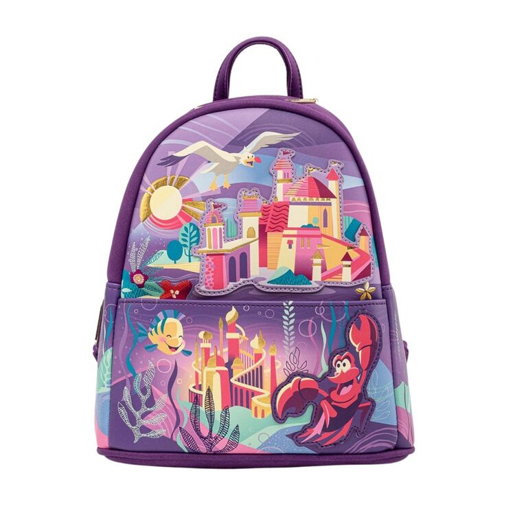 Product Loungefly Disney Ariel Castle Collection Backpack image
