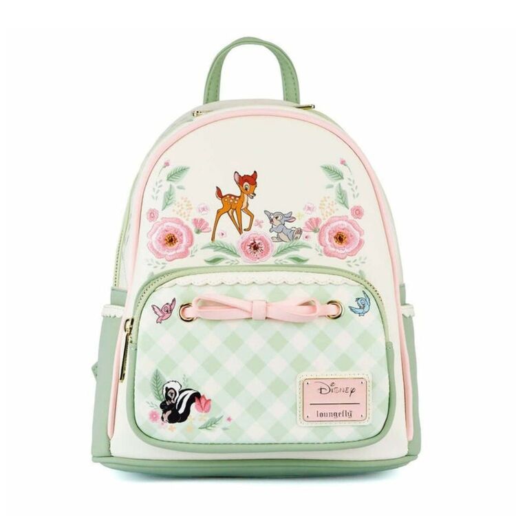 Product Loungefly Disney Bambi Spring Time Gingham Mini Backpack image