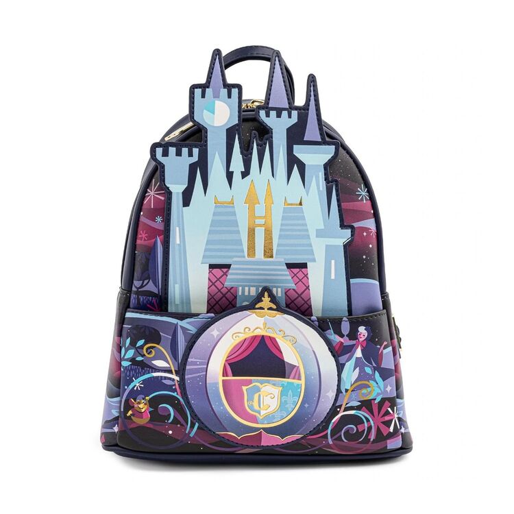 Product Loungefly Disney Castle Series Mini Backpack image