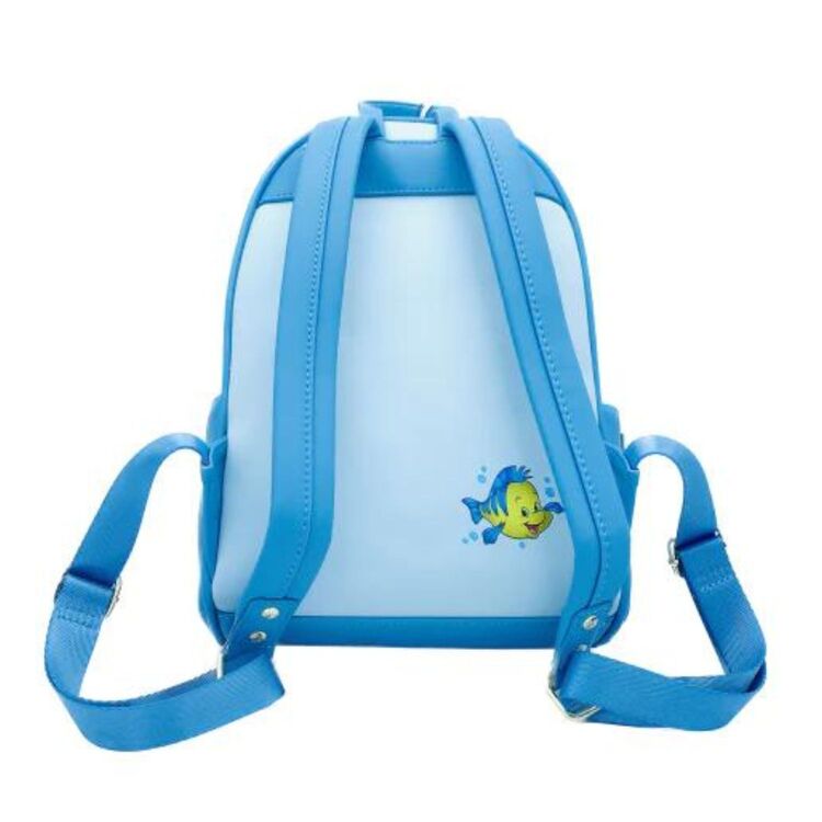 Product Loungefly Disney Little Mermaid Stain Glass Mini Backpack image