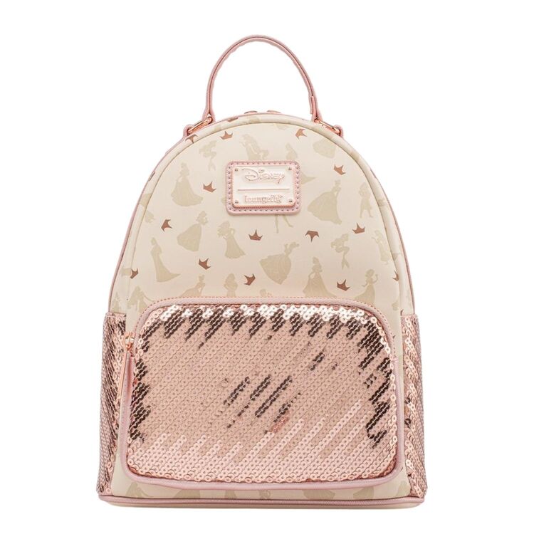 Product Loungefly Disney  Ultimate Princess Sequin Backpack image