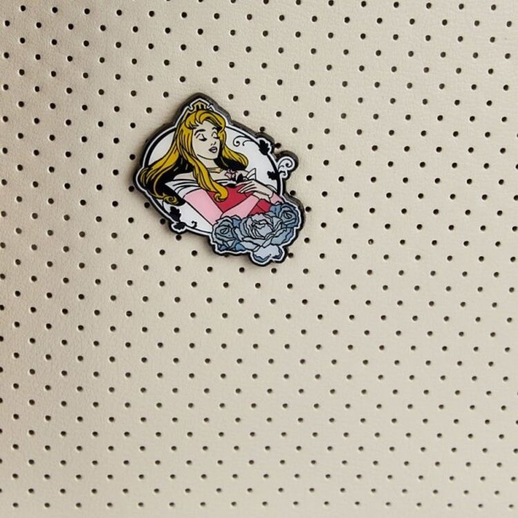 Product Loungefly Disney Sleeping Beauty Pin Collector Backpack image
