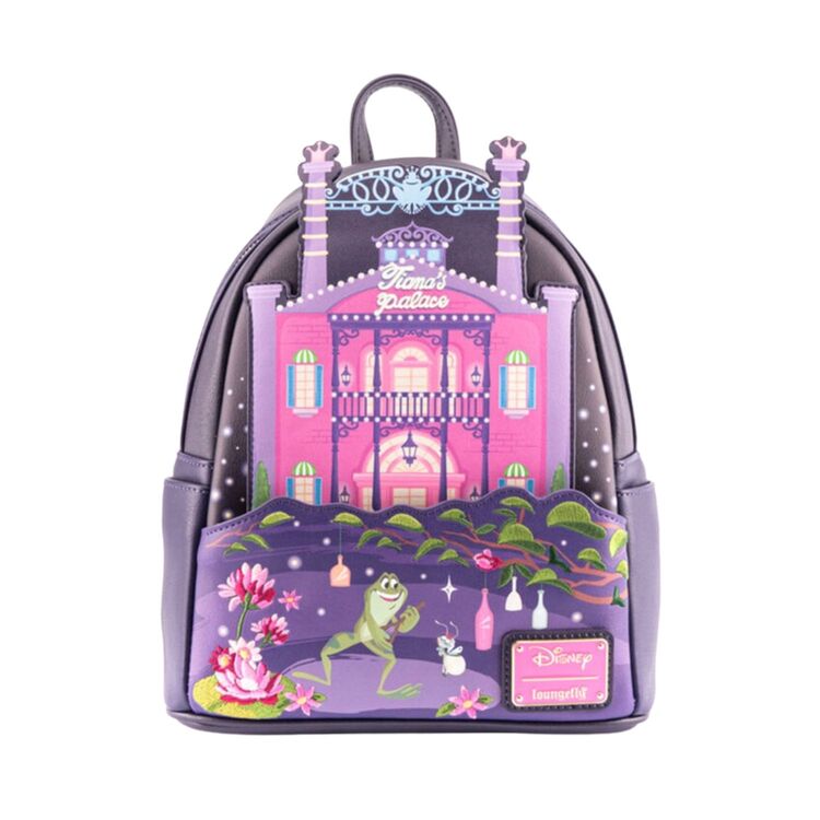 Product Loungefly Disney Princess And The Frog Tiana'S Palace Mini Backpack image