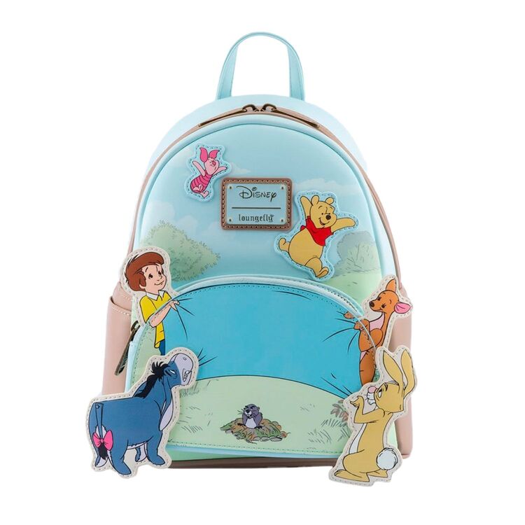 Product Loungefly Disney Winnie The Pooh 95Th Anniversary Celebration Toss Mini Backpack image