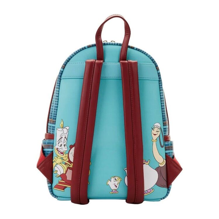 Product Τσάντα Πλάτης Mini Loungefly Disney Beauty and the Beast Library Scene image