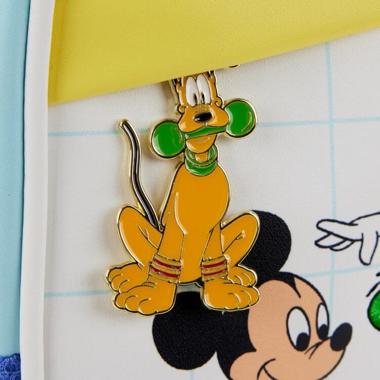 Product Loungefly Disney Mickey Mouse Mousercise Mini Backpack image