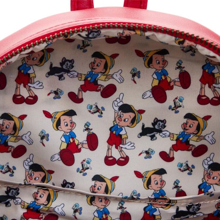 Product Loungefly Disney Pinocchio Marionette Mini Backpack image