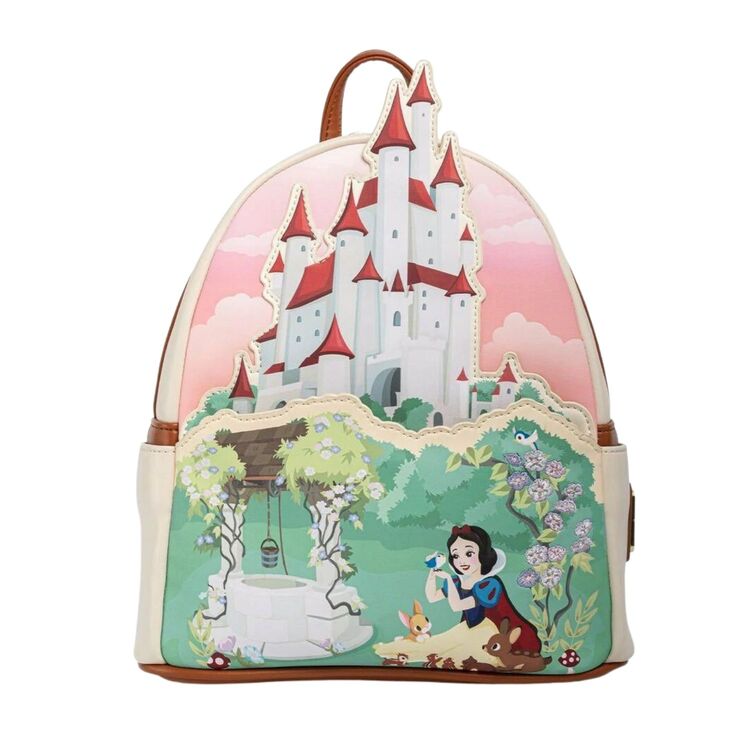 Product Loungefly Disney Snow White Castle Series Mini Backpack image