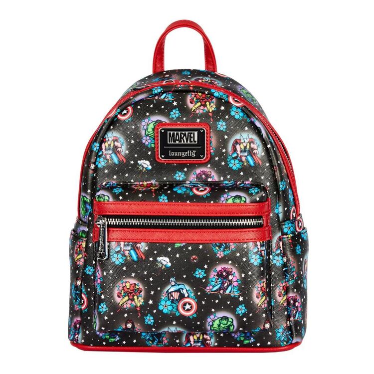 Product Loungefly Marvel Tattoo Backpack image